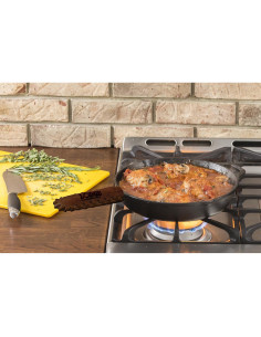 Soporte para Mango Caliente Lodge Nokona Cuero 6 cm Costura Espiral 2