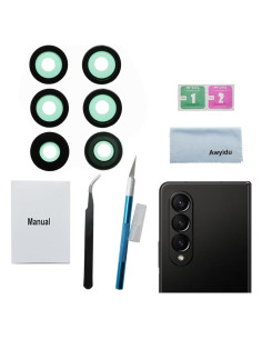 Reemplazo Lente Cámara Trasera OEM 3 Piezas Samsung Galaxy Z Fold 3