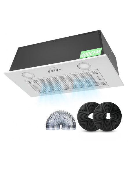 Campana Extractora KENDRAJA 23.6" Acero Inoxidable 400 CFM