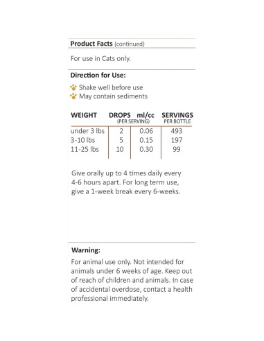 Suplemento Herbal Adizone C Amber NaturalZ para Gatos 28g