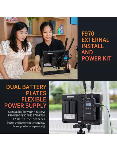 Monitor de Campo FEELWORLD LUT11H 10.1" 2000nit Táctil HDMI