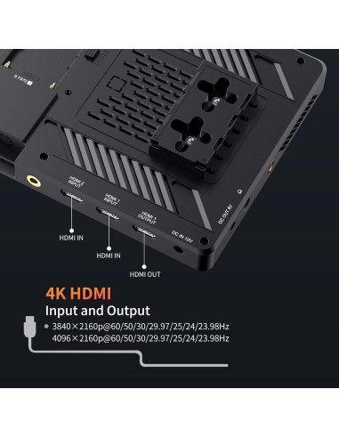 Monitor de Campo FEELWORLD LUT11H 10.1" 2000nit Táctil HDMI