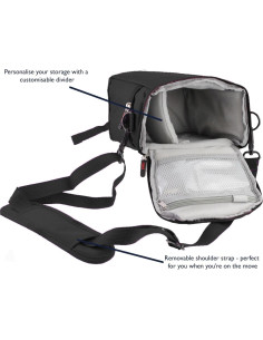 Funda y bolsa de viaje Navitech para cámara Fujifilm instax Mini 2