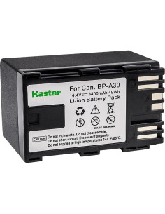 Cargador Rápido Dual LCD Kastar + 4 Baterías BP-A30 2