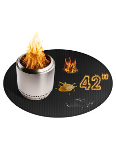 Tapete para Fogata Rymtox 106.68 cm Doble Cara Impermeable