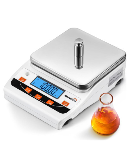 Balanza de Laboratorio Bonvoisin 5000g/0.01g Alta Precisión