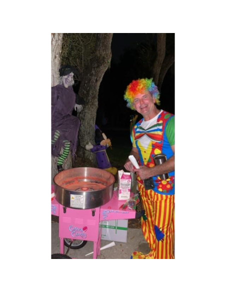 Azúcar para Hilo de Algodón de Dulce Perfect Stix 1.47kg - Vainilla Rosa y Frambuesa Azul