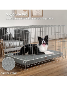 Cama Ortopédica para Perros Grande WESTERN HOME 88.9x55.9cm 2
