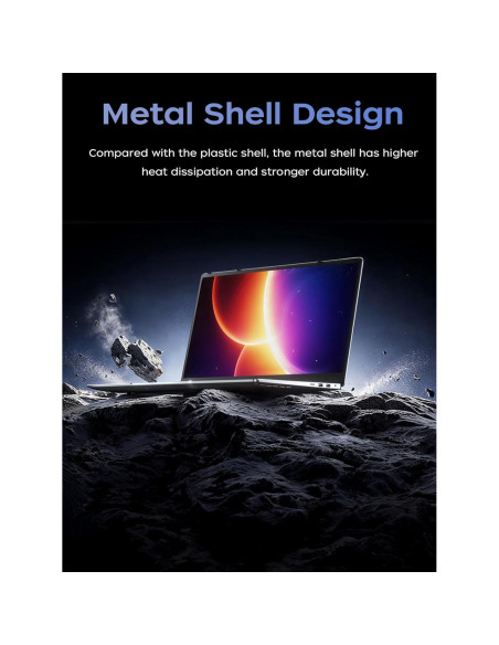 Laptop KAIGERR TX15 15.6" Intel N150 16GB RAM 512GB SSD