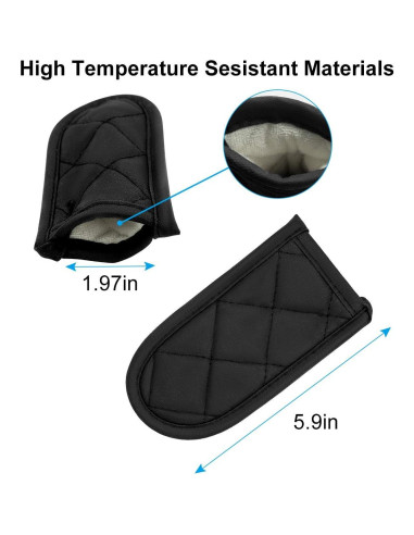 Cubiertas para Mangos de Sartén de Hierro Fundido Evoio - 2 Piezas