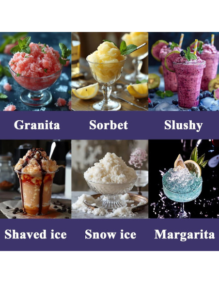 Accesorio de Hielo Raspado FORTHEAL para Kitchen Aid 10 Moldes