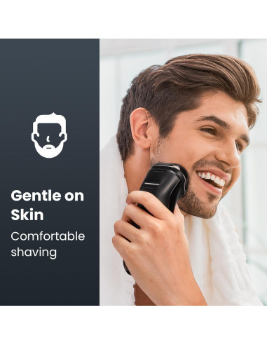 Afeitadora Eléctrica SHPAVVER Rs8993 Impermeable Inalámbrica