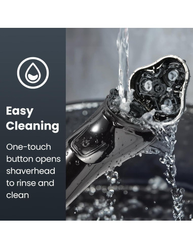 Afeitadora Eléctrica SHPAVVER Rs8993 Impermeable Inalámbrica
