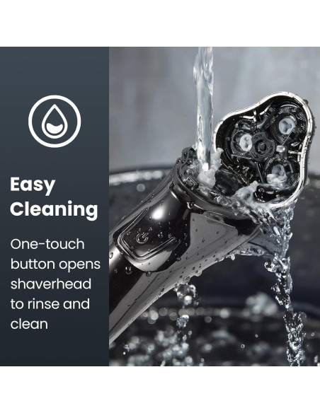 Afeitadora Eléctrica SHPAVVER Rs8993 Impermeable Inalámbrica