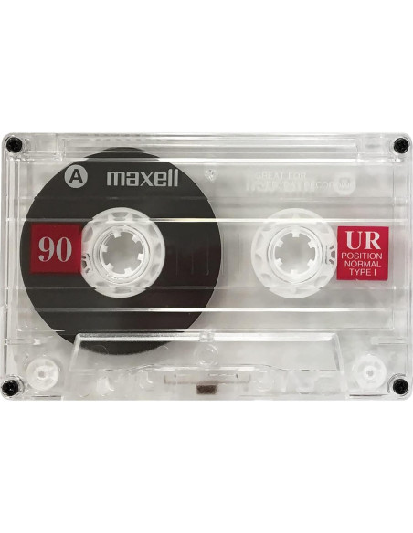 Cinta de Casete Maxell UR-90 - 90 Minutos de Grabación