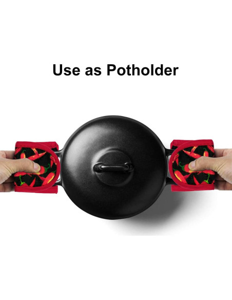 Cubiertas para Mangos de Sartén de Hierro Fundido Evoio - 2 Piezas