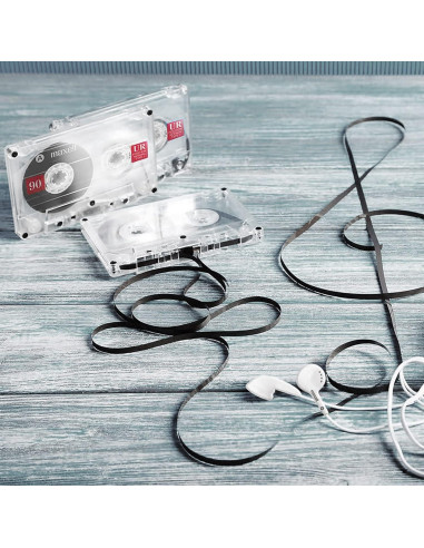 Cinta de Casete Maxell UR-90 - 90 Minutos de Grabación