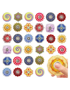 Paquete de 40 Mini Spinners Antiestrés MEZHOBBY - Juguetes para Alivio de Ansiedad