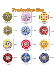 Paquete de 40 Mini Spinners Antiestrés MEZHOBBY - Juguetes para Alivio de Ansiedad 2