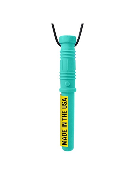 Collar Masticable ARK Bite Saber XT Verde Azulado 10.16 cm