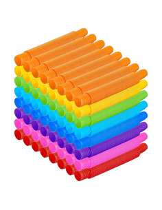 100 Tubos Sensoriales Antiestrés Civaner - Alivio Ansiedad 1.9 cm