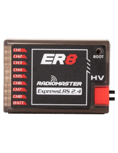 Receptor PWM Radiomaster ER8 2.4GHz 100mW Doble Antena