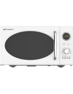 Microondas Retro Emerson MWRG0901W 0.9 Pies 800W con Parrilla 2