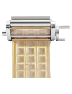 Rodillo y Cortador de Pasta LUKSFIH - Accesorio Manual de Acero Inoxidable