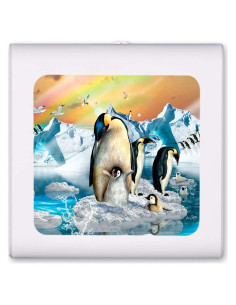 Luz Nocturna LED Art Plates Regulable con Sensor Automático