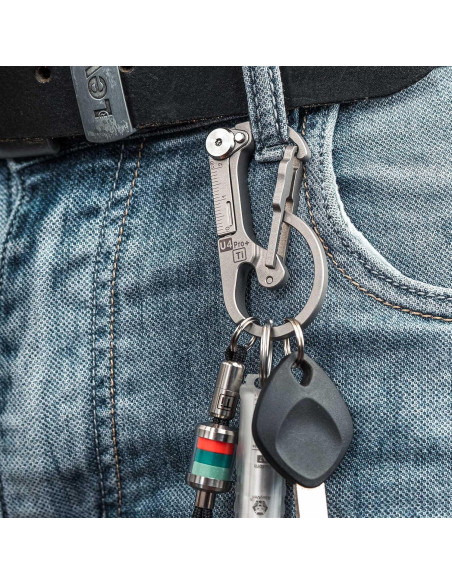 Carabinero Multiherramienta RovyVon U4 Pro Plus de Titanio