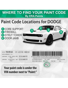 Pintura de Retoque Automotriz ERA PGZ/KGZ Verde Bosque Negro Perla 7.39 ml 2