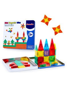 Set de 58 Mini Azulejos Magnéticos Gemmicc para Niños