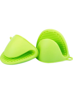 Guantes de Horno de Silicona Acronde Resistentes al Calor 2 Pairs 2