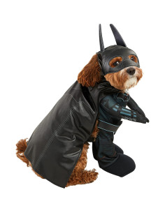 Disfraz para mascotas Rubie's Batman con capa y tocado 2