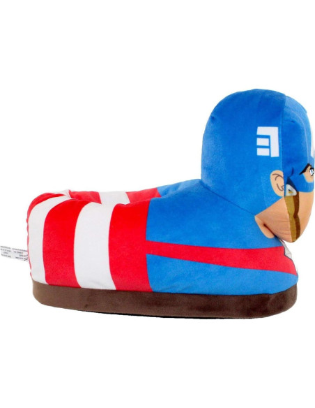 Pantuflas Marvel Capitán América Happy Feet - Adultos y Niños