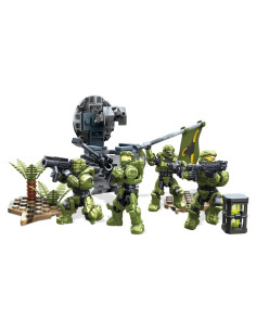 Mega Bloks Halo UNSC Fireteam Taurus - Set de Construcción 100 Piezas