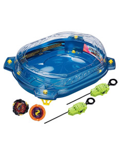 Set de Batalla Beyblade Burst QuadStrike Thunder Edge con 2 Peonzas