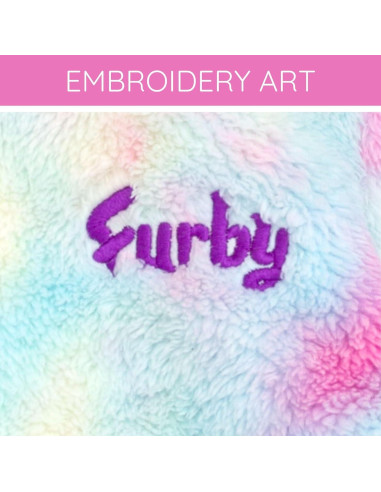 Sudadera con Capucha Furby Hasbro Niñas 10-12 Teñido Anudado