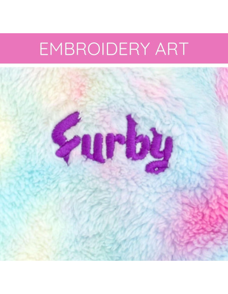 Sudadera con Capucha Furby Hasbro Niñas 10-12 Teñido Anudado