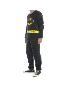 Pijama con capa para hombres Batman - Grande - Negro 2