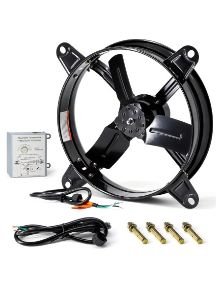 Ventilador de Ático Criditpid 14" con Termostato 1240CFM