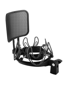 Soporte de Micrófono Universal SUUNTOK con Filtro Anti-Pop 2