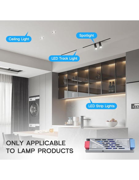 Controlador LED 150W VOEWT 12V Transformador Silencioso