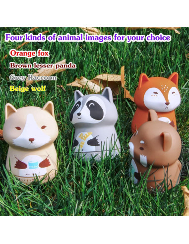 Temporizador de Cocina Mecánico NUOSWEK Zorro Naranja 60 Min