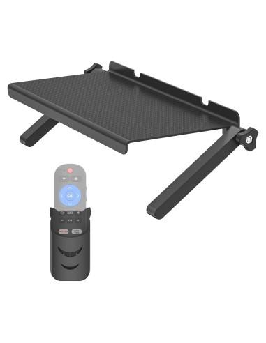 Estante Superior Ajustable para TV tiebutie 33 cm Negro