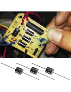 Diodo Rectificador 10A10 Ertzinla 25 Pcs 1000V Axial 2