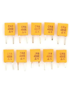 10 Osciladores de Cristal Cerámico 455E 455KHz 2 Pines