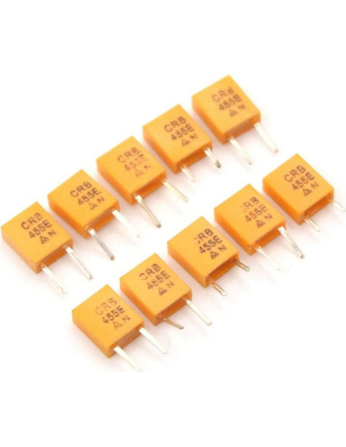 10 Osciladores de Cristal Cerámico 455E 455KHz 2 Pines