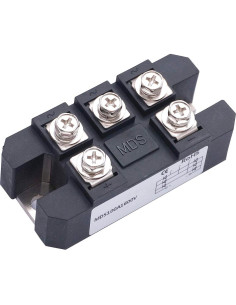 Rectificador de Puente DKARDU MDS-100A 1600V 3 Fases 5 Terminales 2