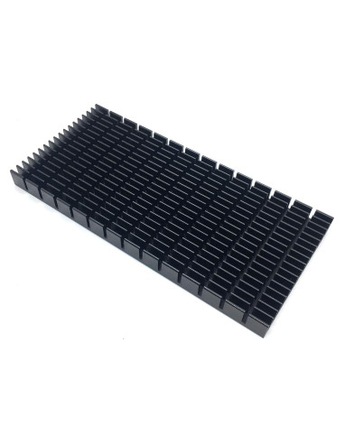 Disipador de Calor de Aluminio SGTKJSJS 150x70x10mm Negro